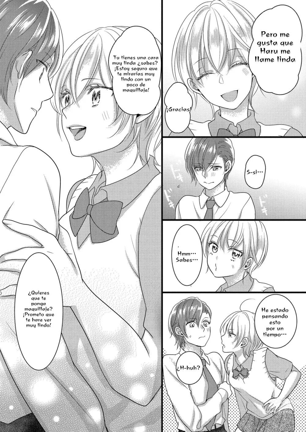 Page 7 of doujinshi Haru to Sana ～Cosplay de Tsunagatta Koi～