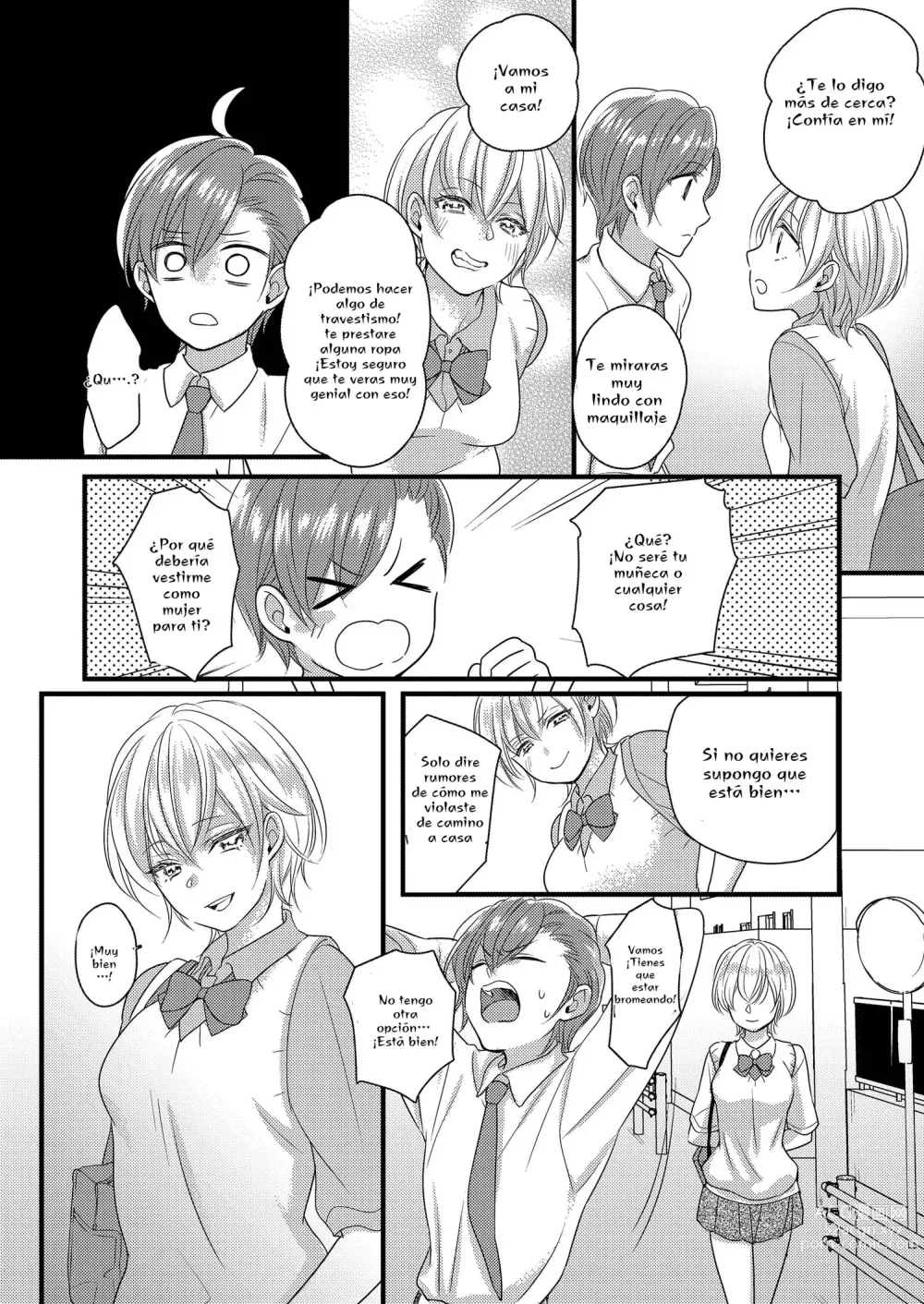 Page 8 of doujinshi Haru to Sana ～Cosplay de Tsunagatta Koi～
