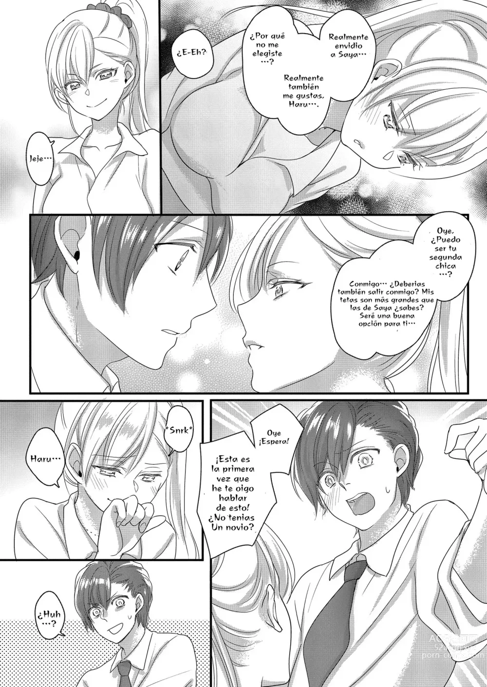 Page 9 of doujinshi Haru to Sana 2 ～Cosplay de Tsunagatta Koi～