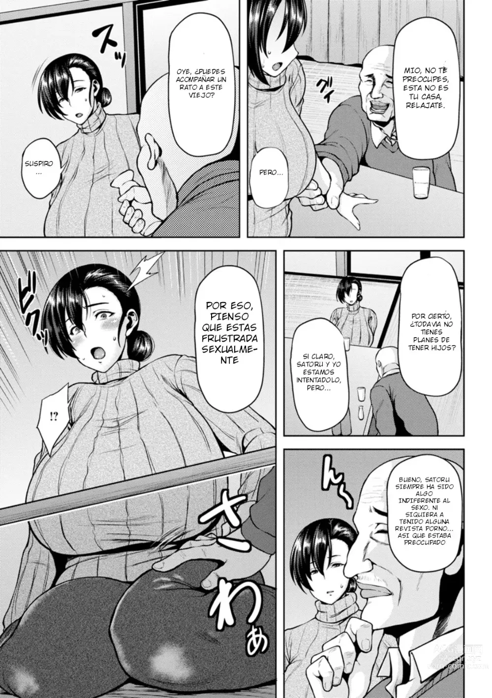 Page 3 of manga The Busty Wife Who Fell for Her father-in-law