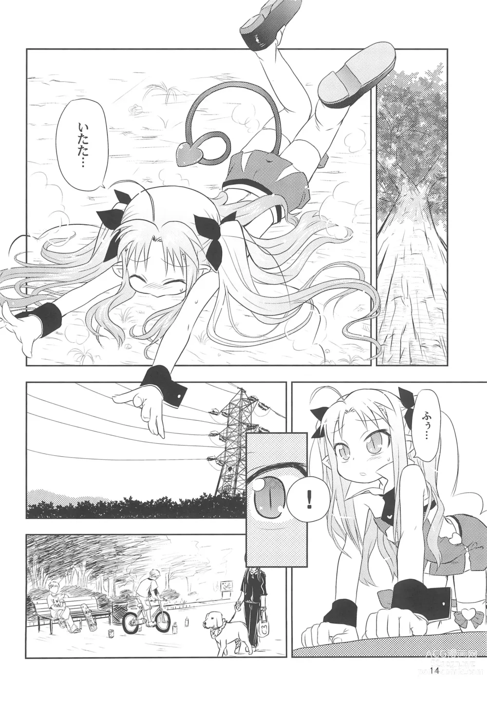 Page 14 of doujinshi Maigo no Maigo no Hime-sama Plus