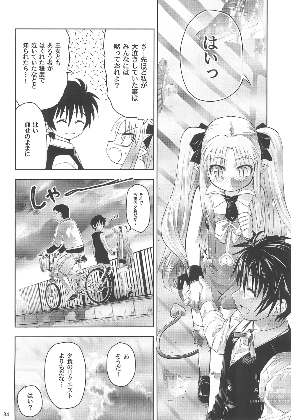 Page 34 of doujinshi Maigo no Maigo no Hime-sama Plus