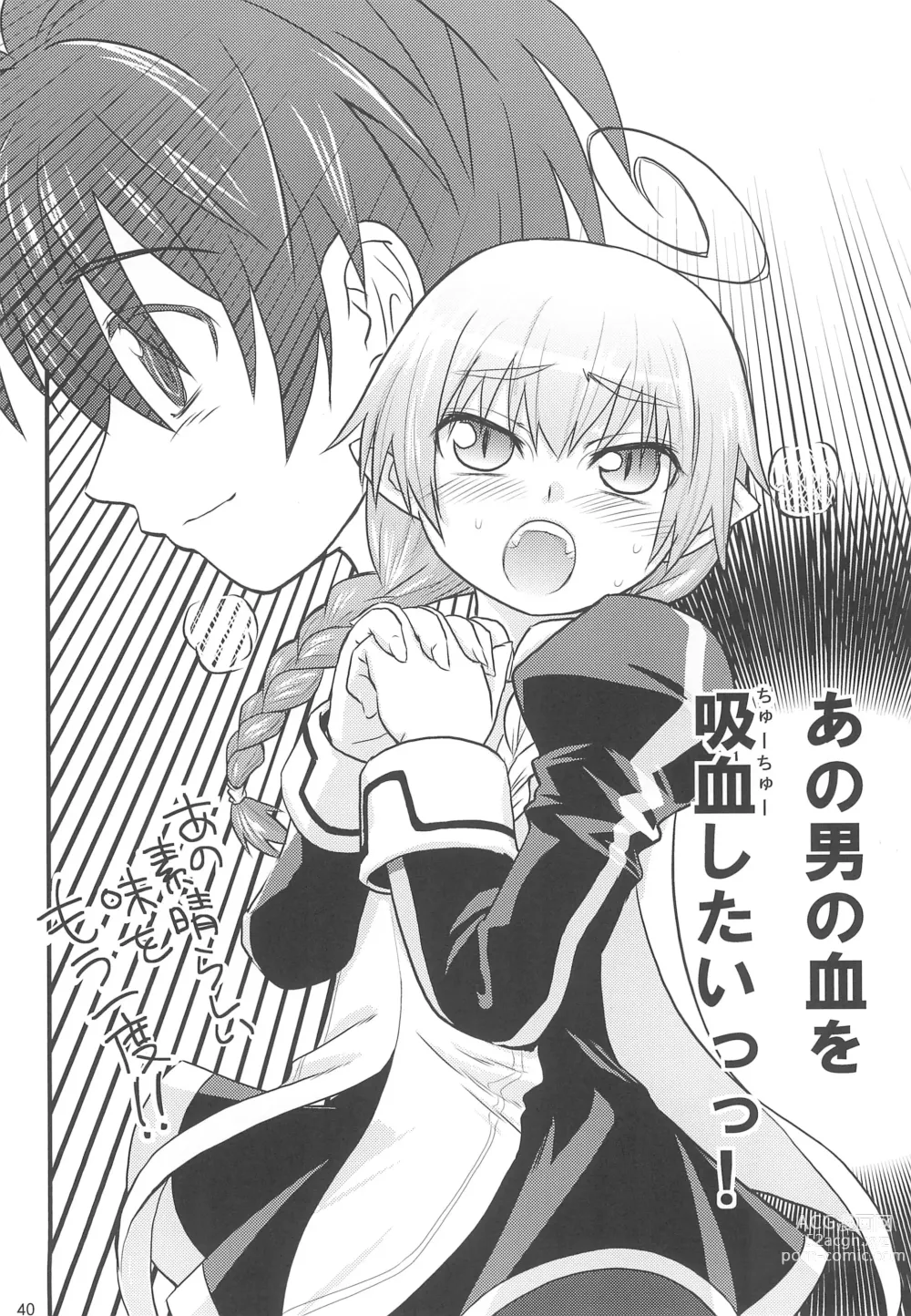 Page 40 of doujinshi Maigo no Maigo no Hime-sama Plus