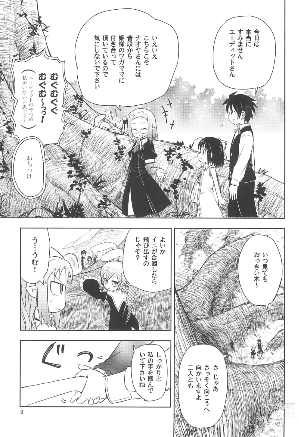 Page 9 of doujinshi Maigo no Maigo no Hime-sama Plus