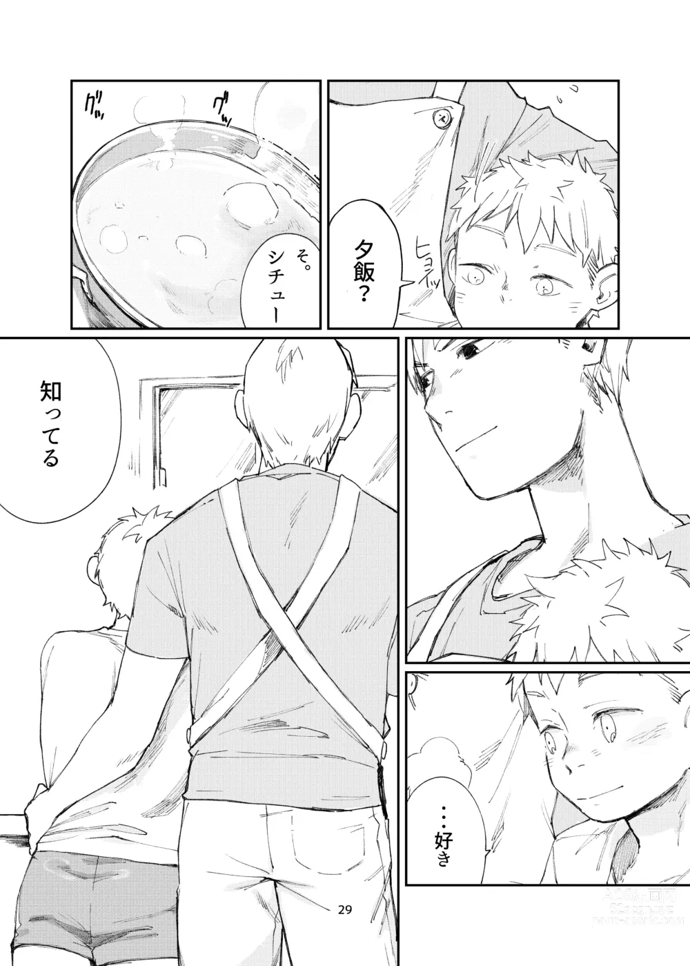 Page 29 of doujinshi Hajimari Hajimari -Sorekara-