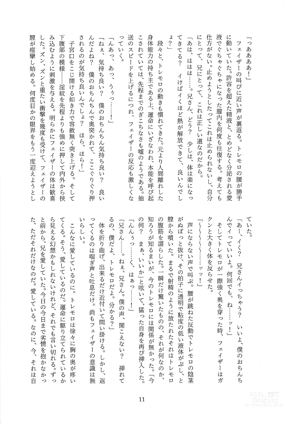 Page 12 of doujinshi Chi no suiso