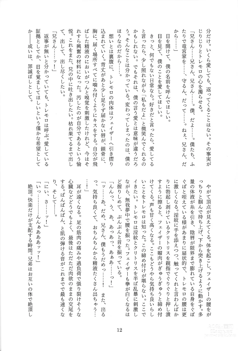 Page 13 of doujinshi Chi no suiso