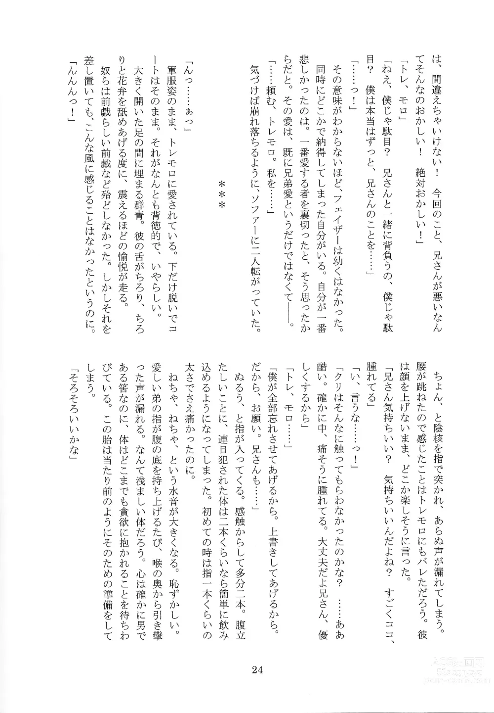 Page 24 of doujinshi Chi no suiso