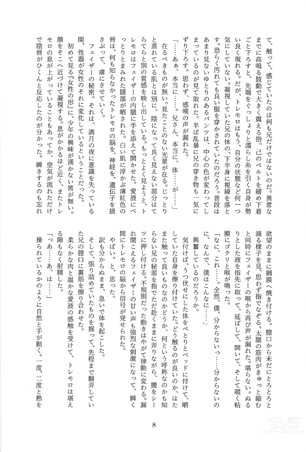 Page 9 of doujinshi Chi no suiso