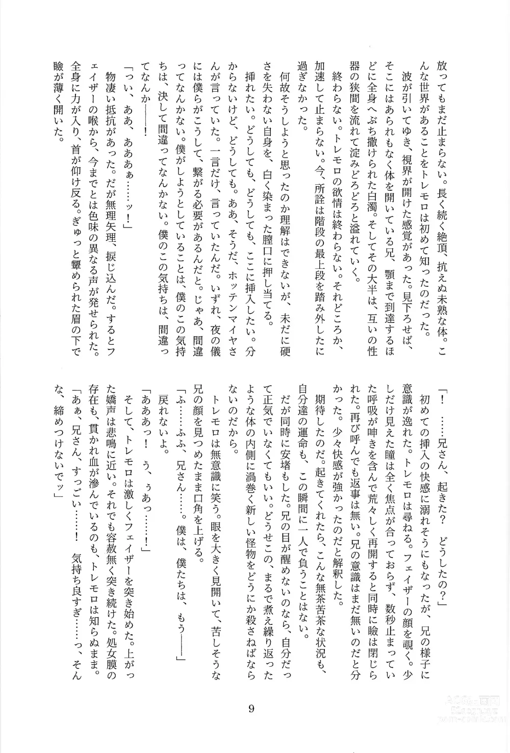 Page 10 of doujinshi Chi no suiso