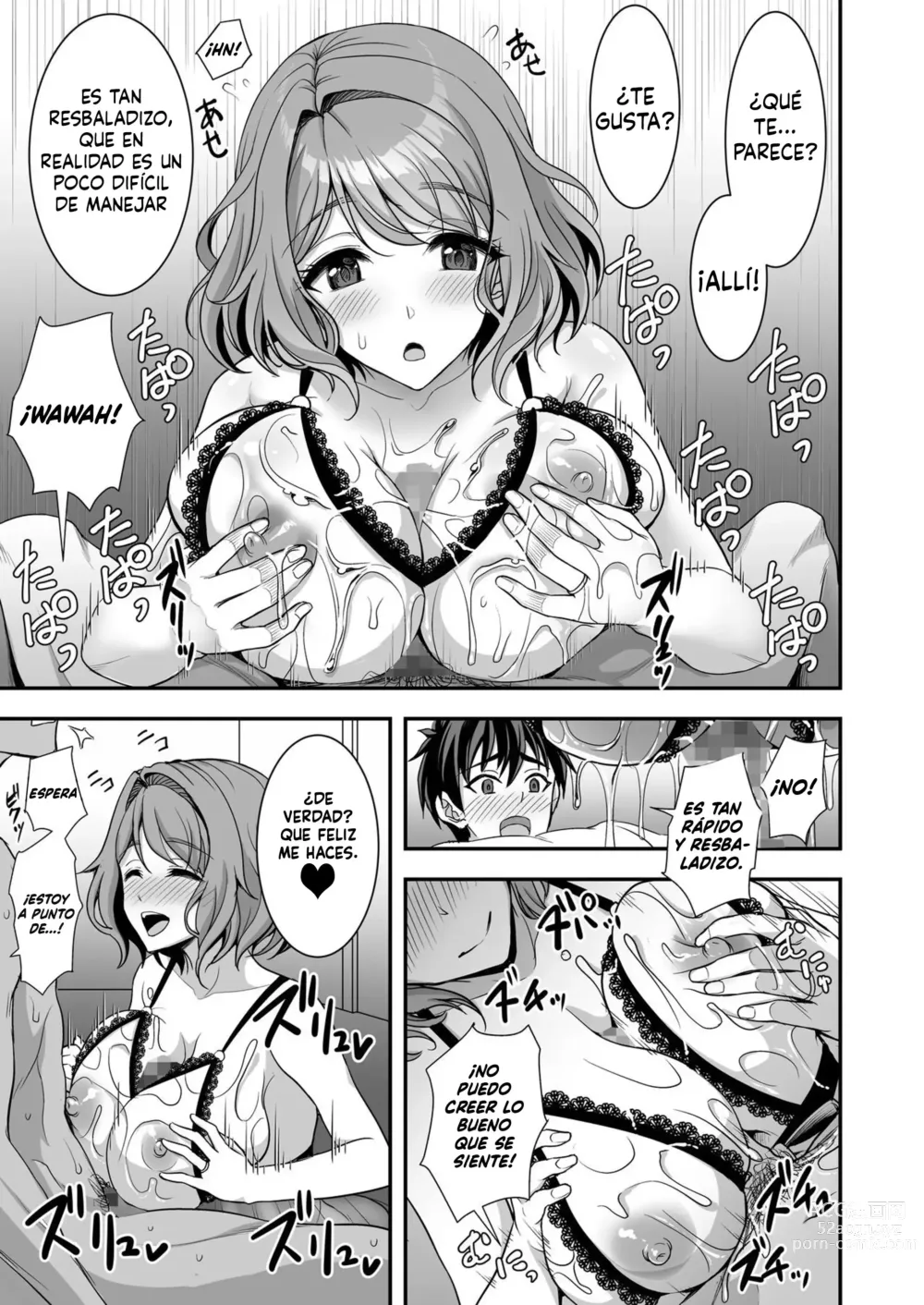 Page 35 of doujinshi La leve trampa de una esposa ~La engañé pero estoy totalmente bajo su control~