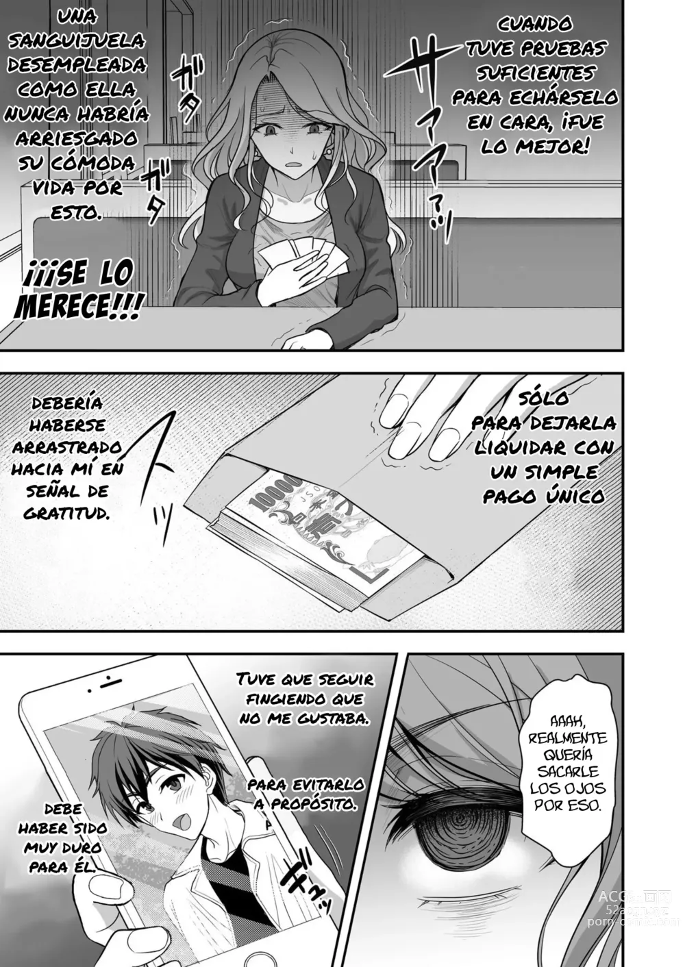 Page 49 of doujinshi La leve trampa de una esposa ~La engañé pero estoy totalmente bajo su control~