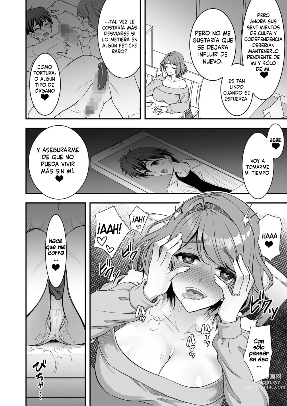 Page 50 of doujinshi La leve trampa de una esposa ~La engañé pero estoy totalmente bajo su control~