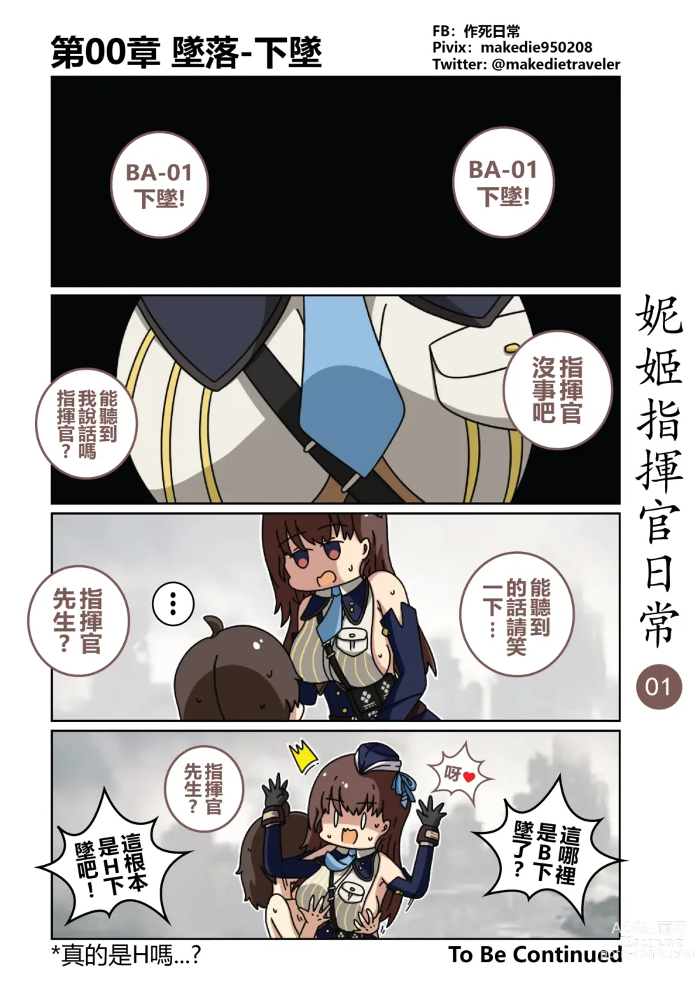 Page 2 of doujinshi 妮姬指挥官日常