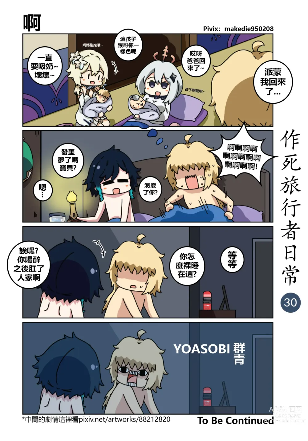 Page 31 of doujinshi 作死旅行者日常篇