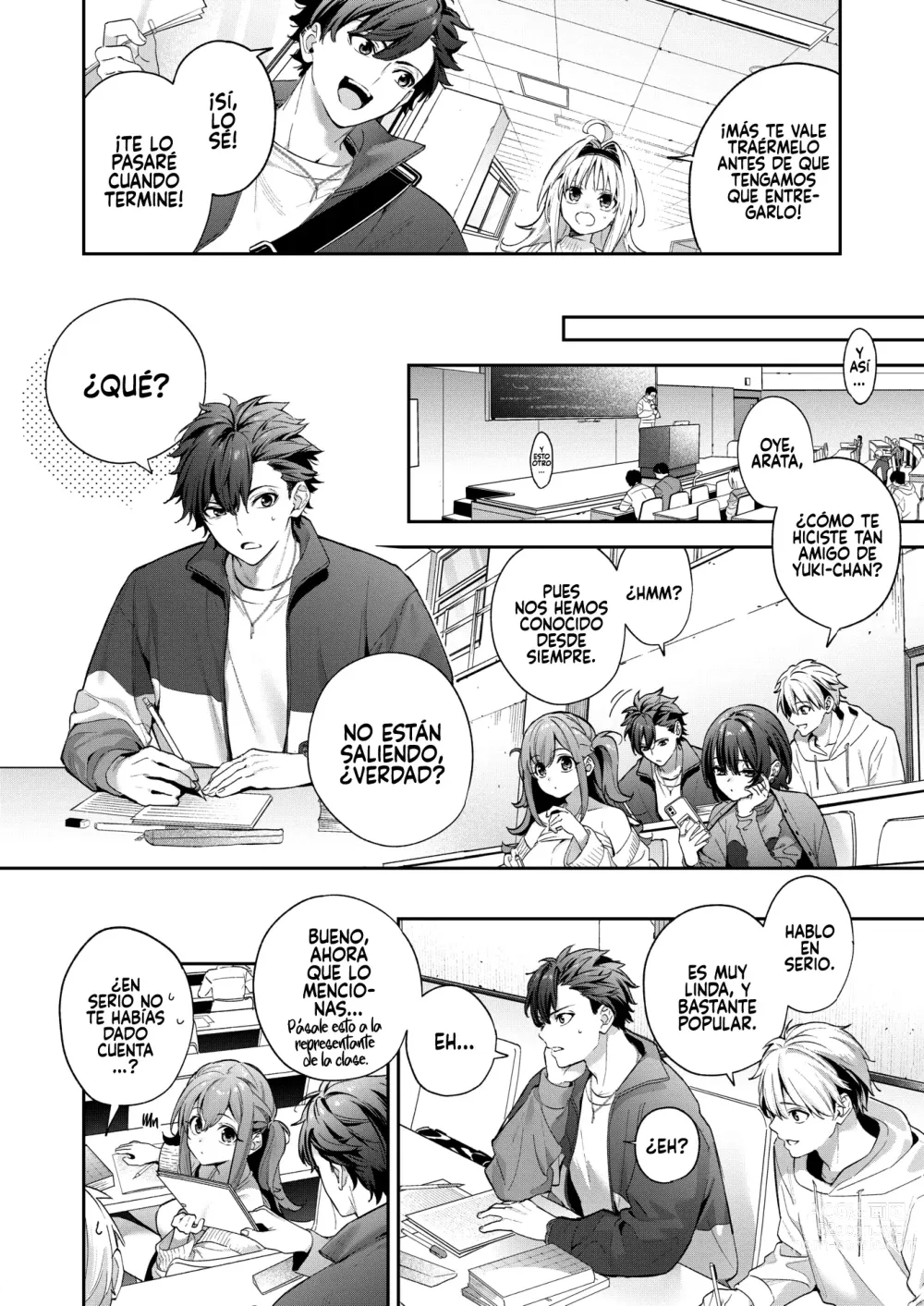 Page 2 of manga Melting Snow
