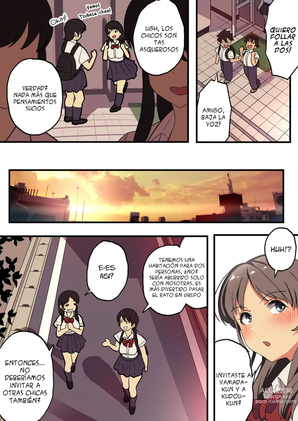 Page 2 of doujinshi School Trip x King Game