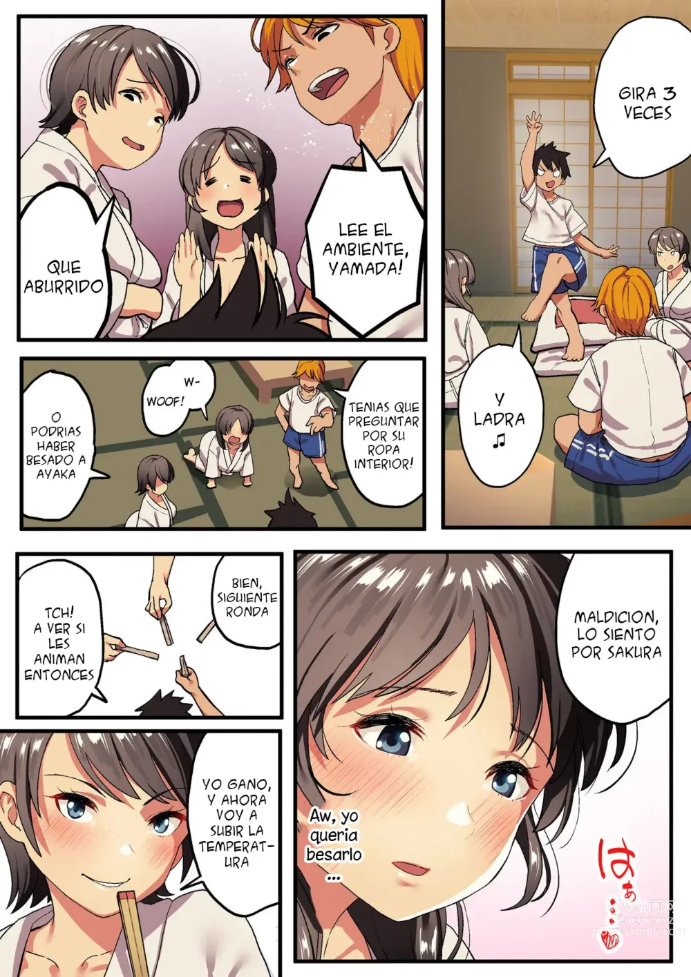 Page 14 of doujinshi School Trip x King Game