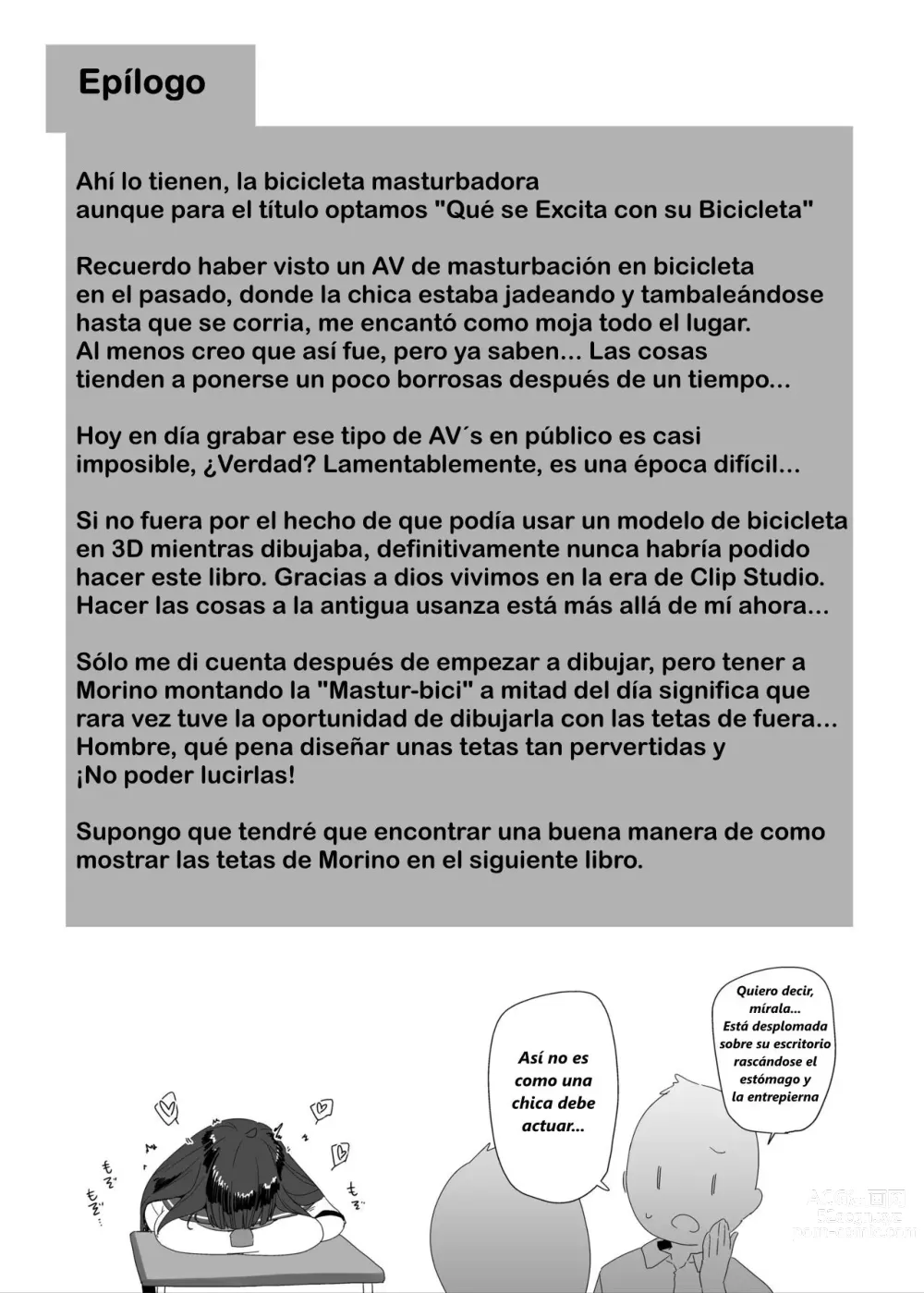 Page 108 of doujinshi Una Historia sobre una Chica de Secundaria Lasciva de Grandes Pechos Masturbándose en la Escuela