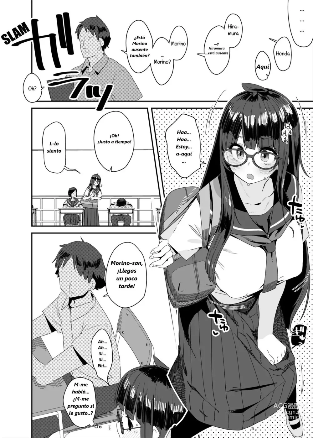 Page 19 of doujinshi Una Historia sobre una Chica de Secundaria Lasciva de Grandes Pechos Masturbándose en la Escuela