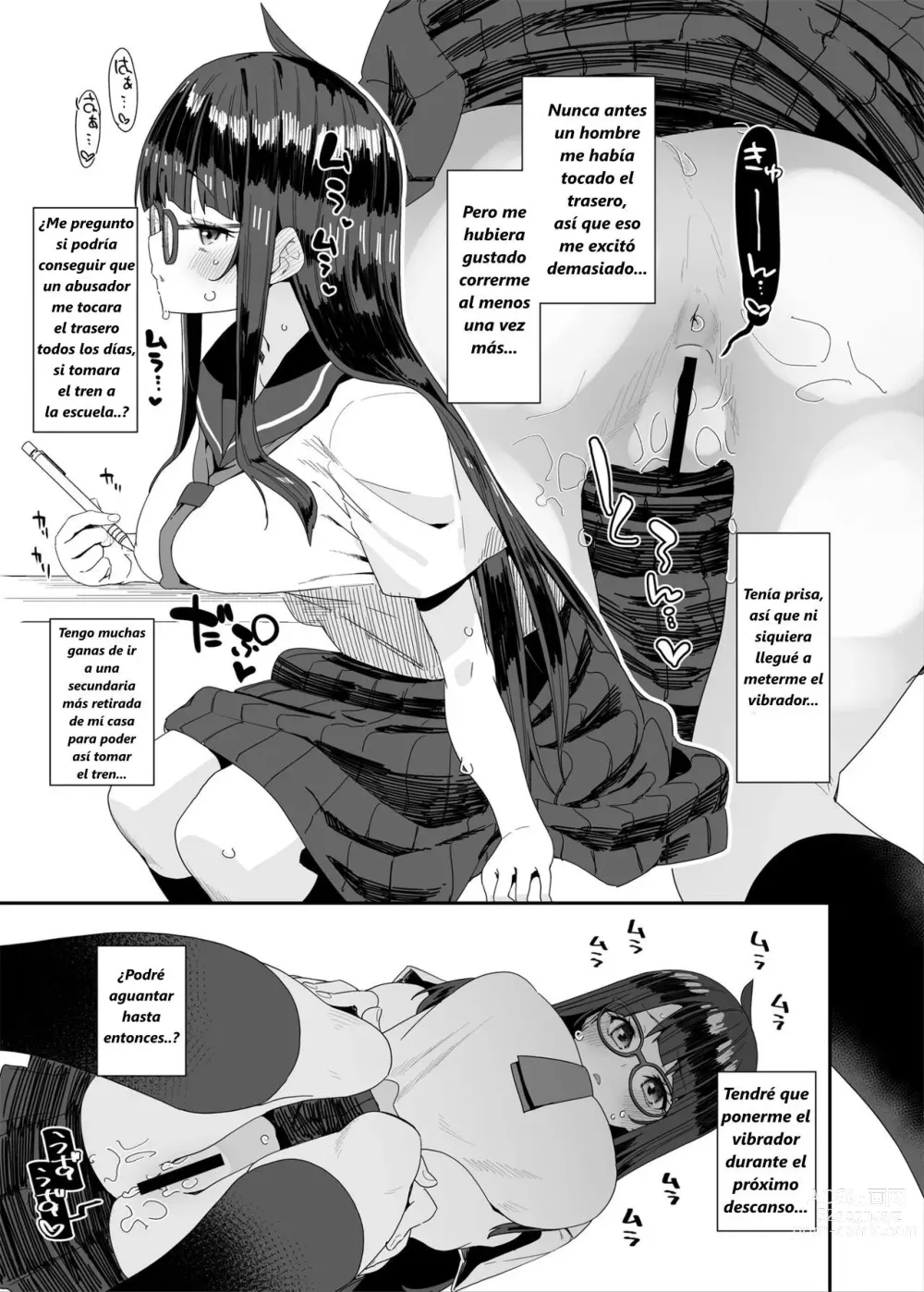 Page 20 of doujinshi Una Historia sobre una Chica de Secundaria Lasciva de Grandes Pechos Masturbándose en la Escuela