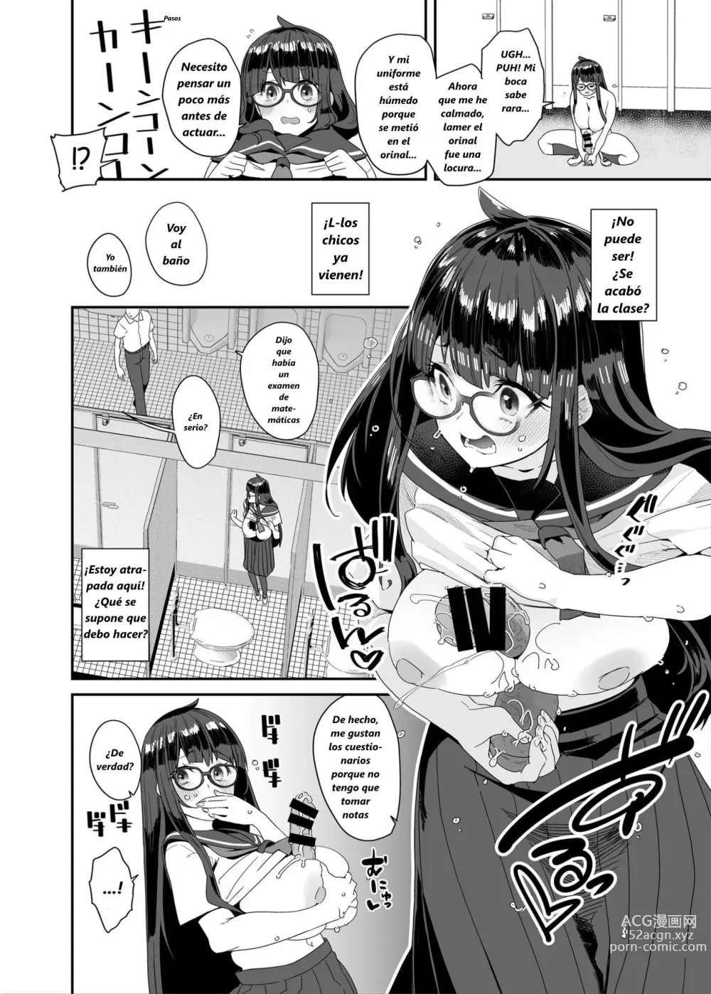 Page 27 of doujinshi Una Historia sobre una Chica de Secundaria Lasciva de Grandes Pechos Masturbándose en la Escuela