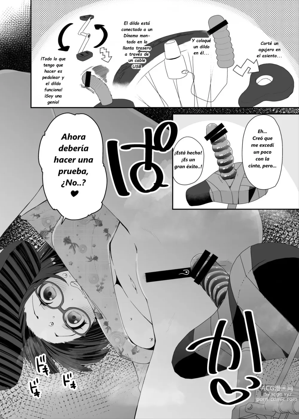 Page 59 of doujinshi Una Historia sobre una Chica de Secundaria Lasciva de Grandes Pechos Masturbándose en la Escuela