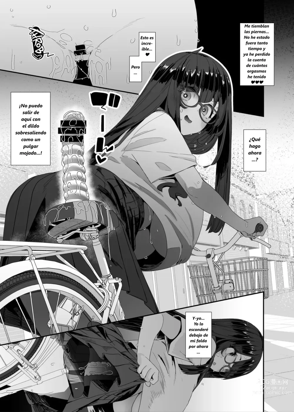 Page 94 of doujinshi Una Historia sobre una Chica de Secundaria Lasciva de Grandes Pechos Masturbándose en la Escuela