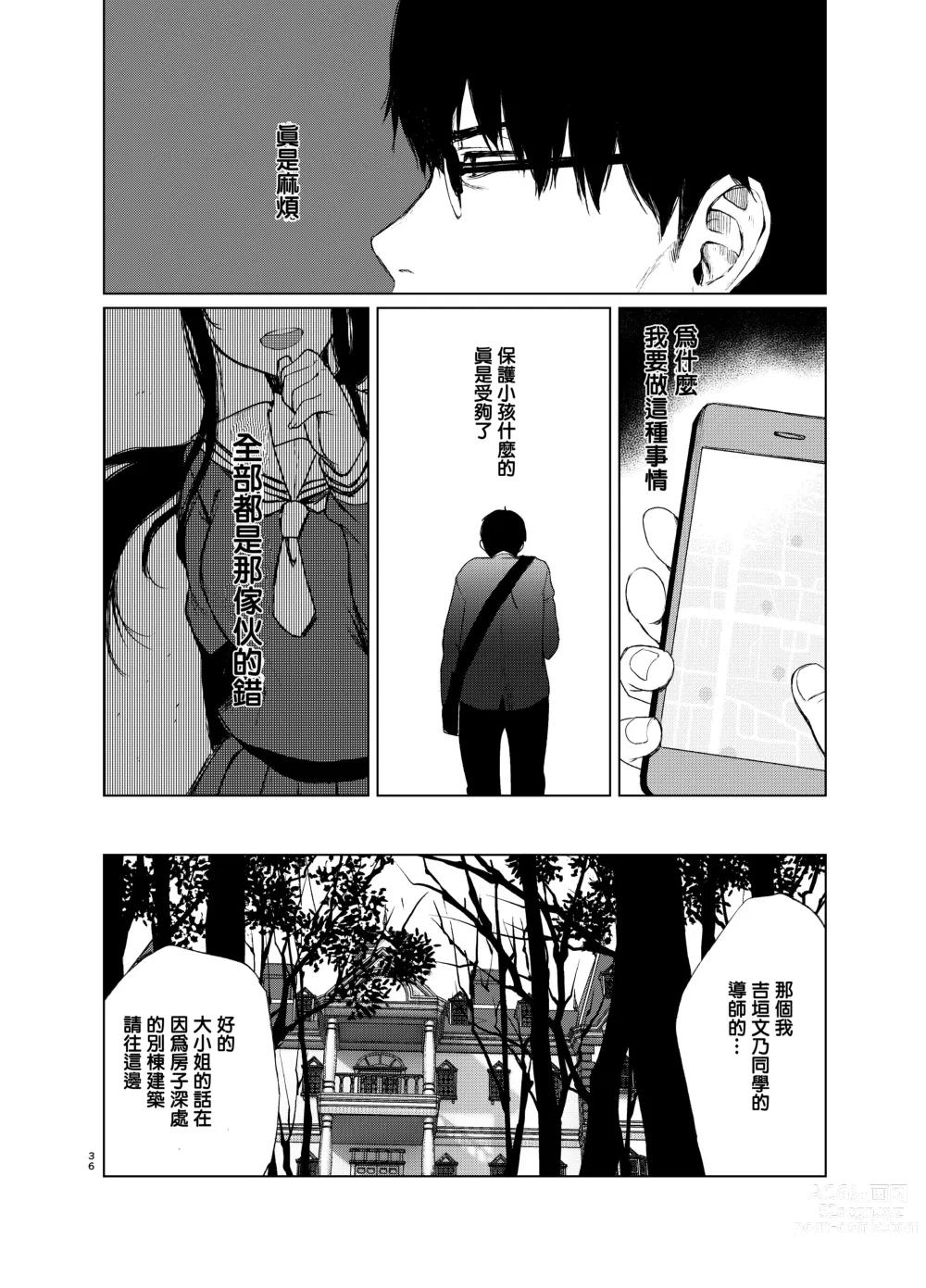 Page 37 of doujinshi 束縛愛1～4・総集編