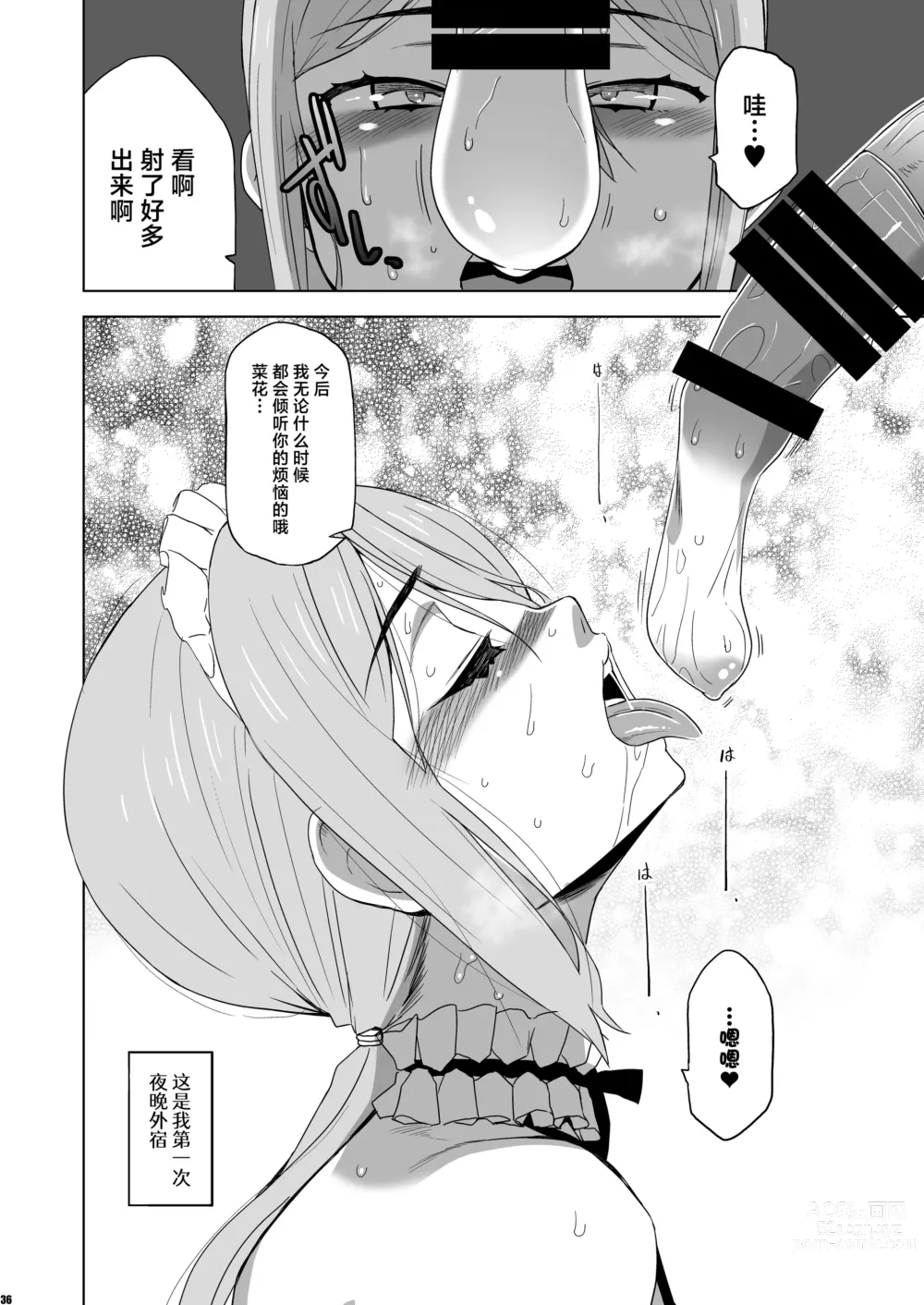 Page 35 of doujinshi Kimi wa Yasashiku Netorareru Gaiden -Momota Nanoha- Vol. 1