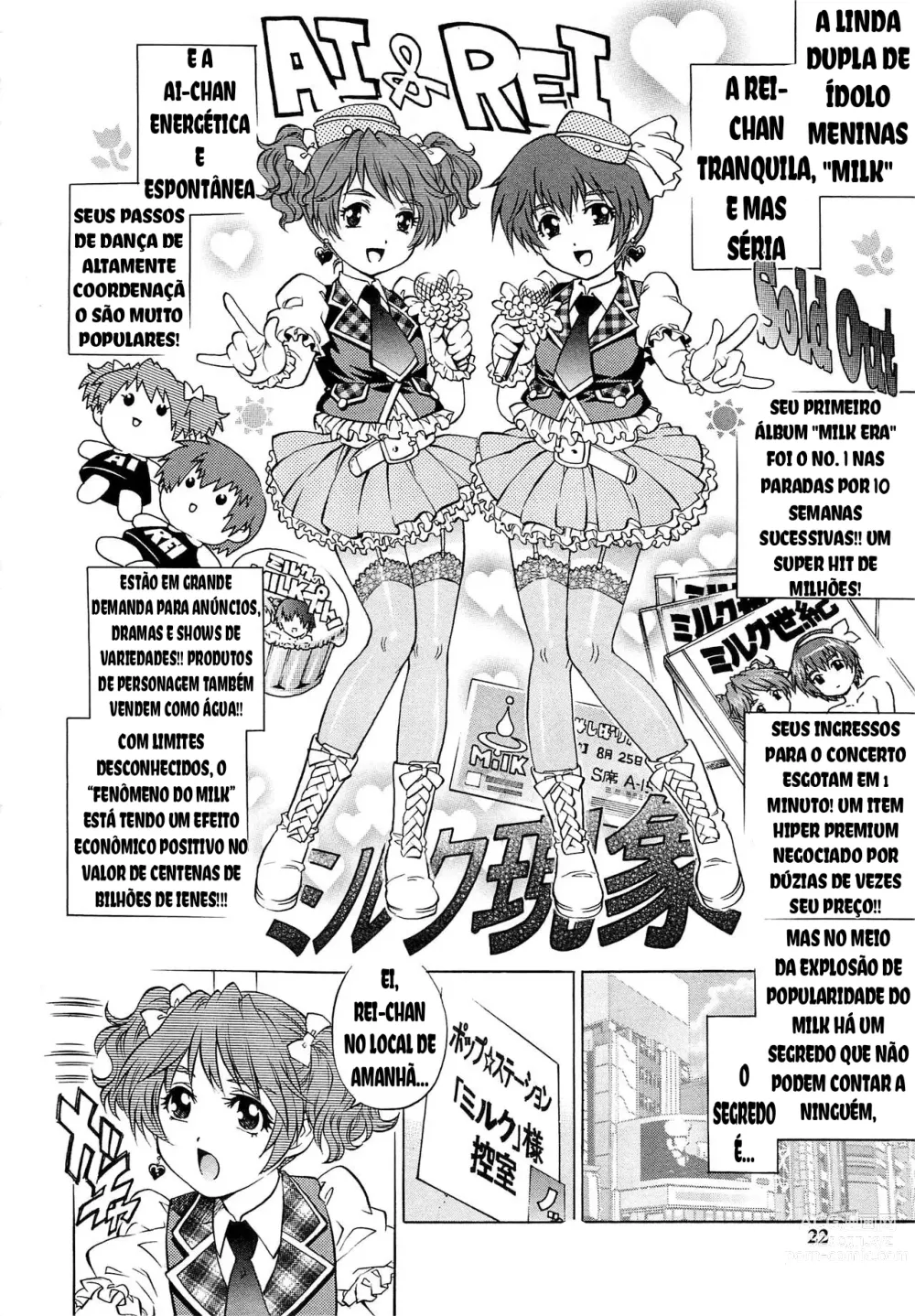 Page 2 of manga IdolMaster-bation