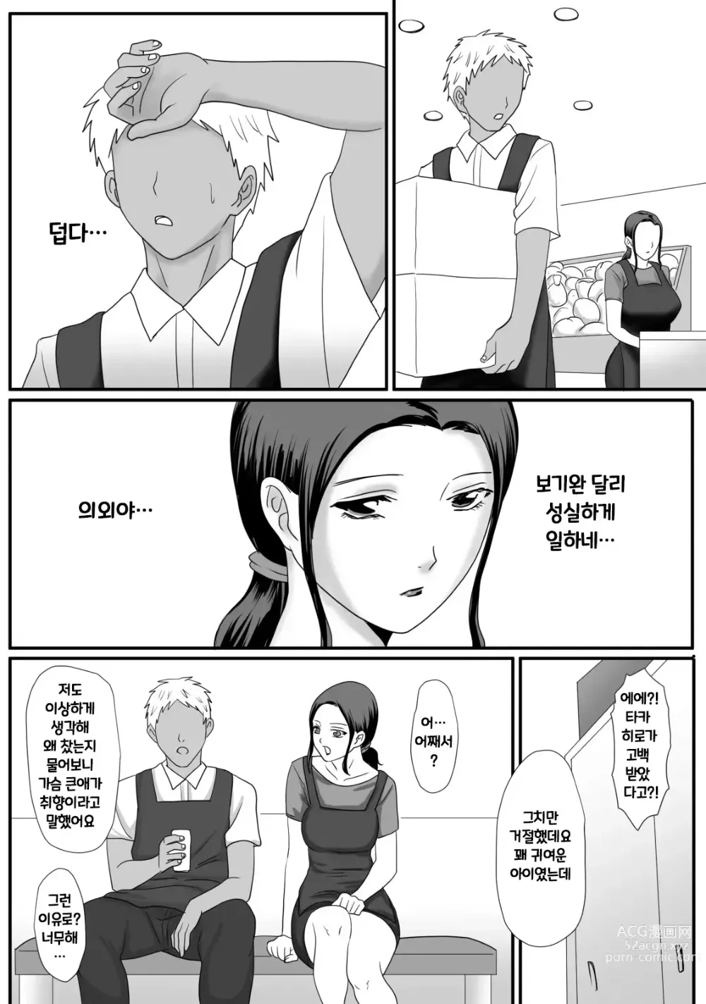 Page 9 of manga 엄마의 잔업