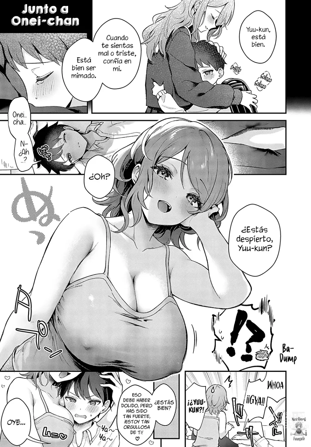 Page 1 of manga Junto a Onei-chan
