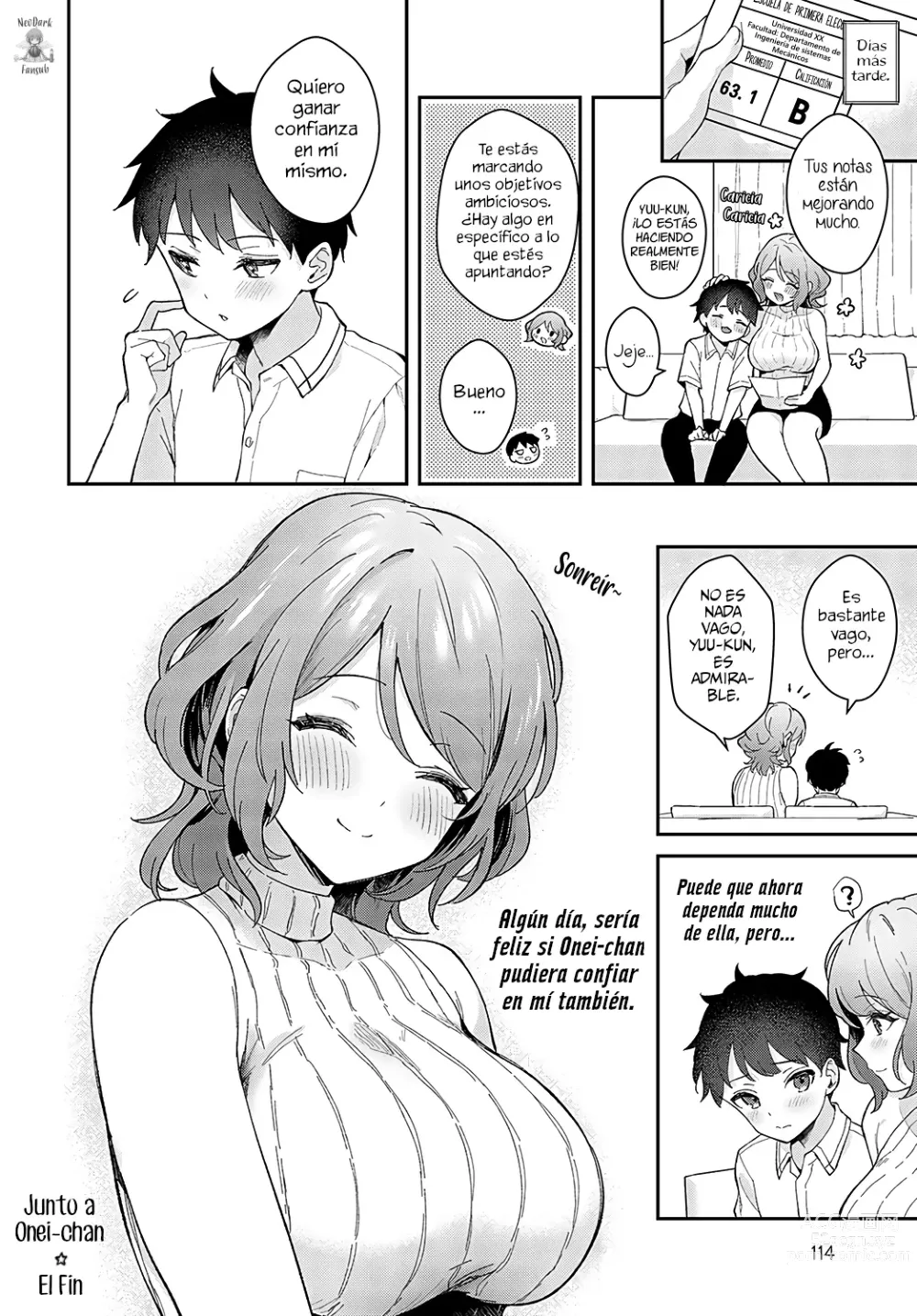 Page 26 of manga Junto a Onei-chan
