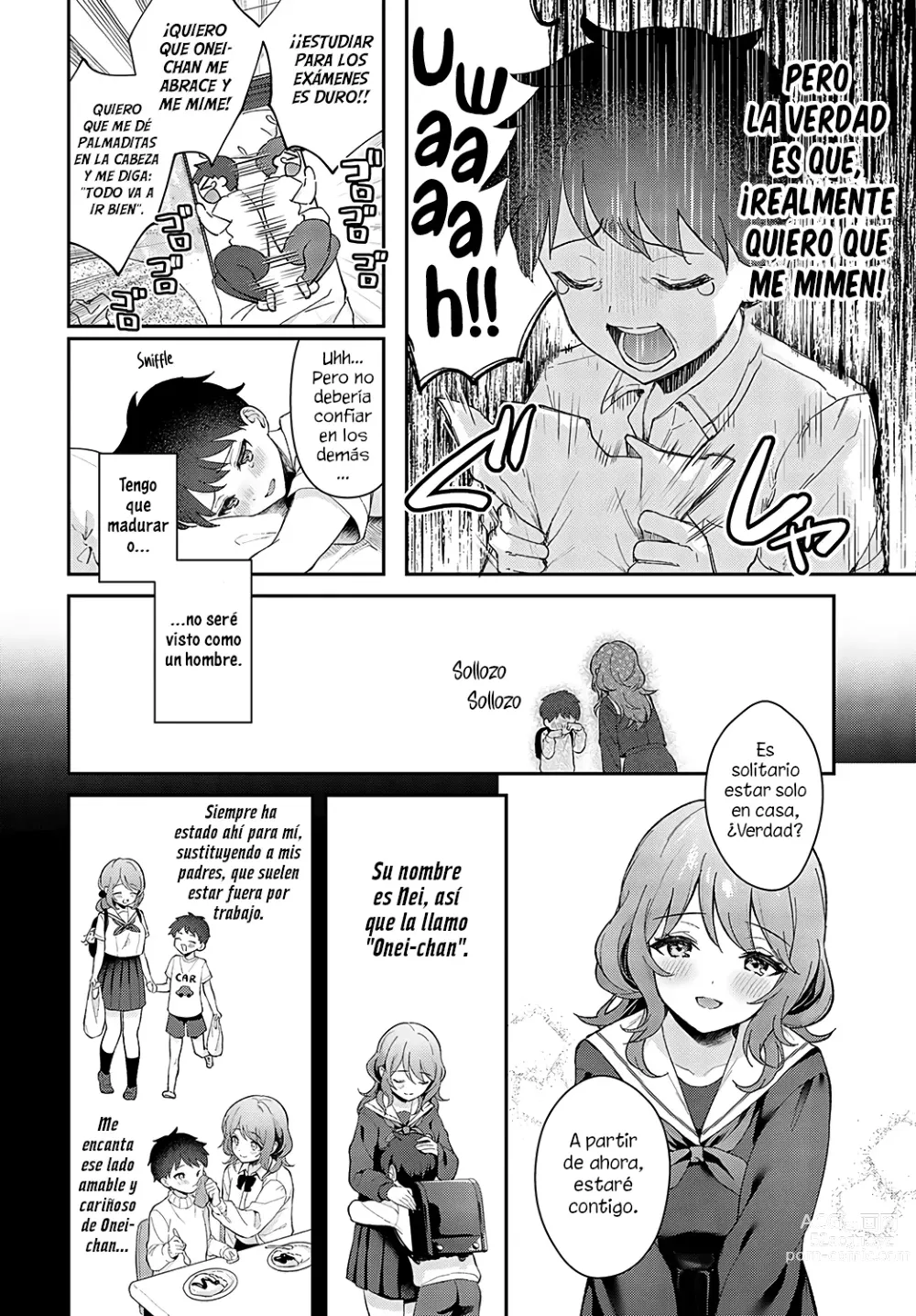 Page 4 of manga Junto a Onei-chan