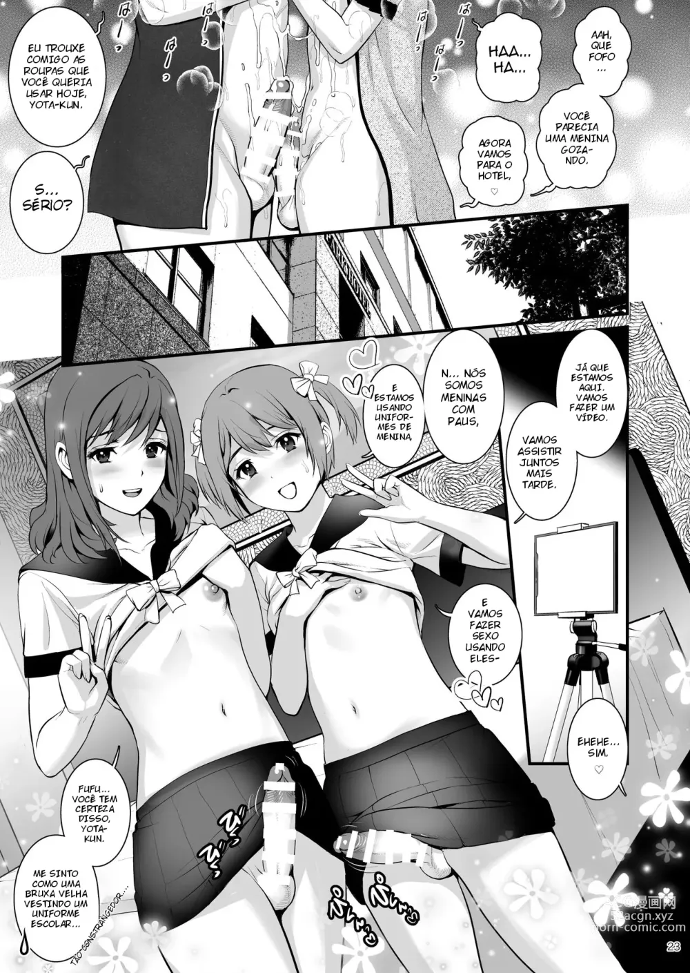 Page 22 of doujinshi Yuma-san to Yota-kun