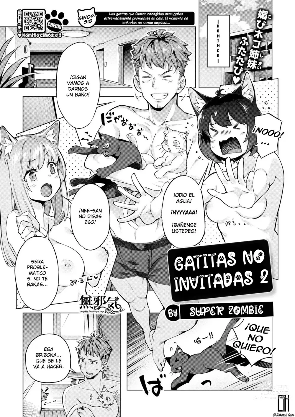 Page 1 of manga Gatitas no invitadas  2