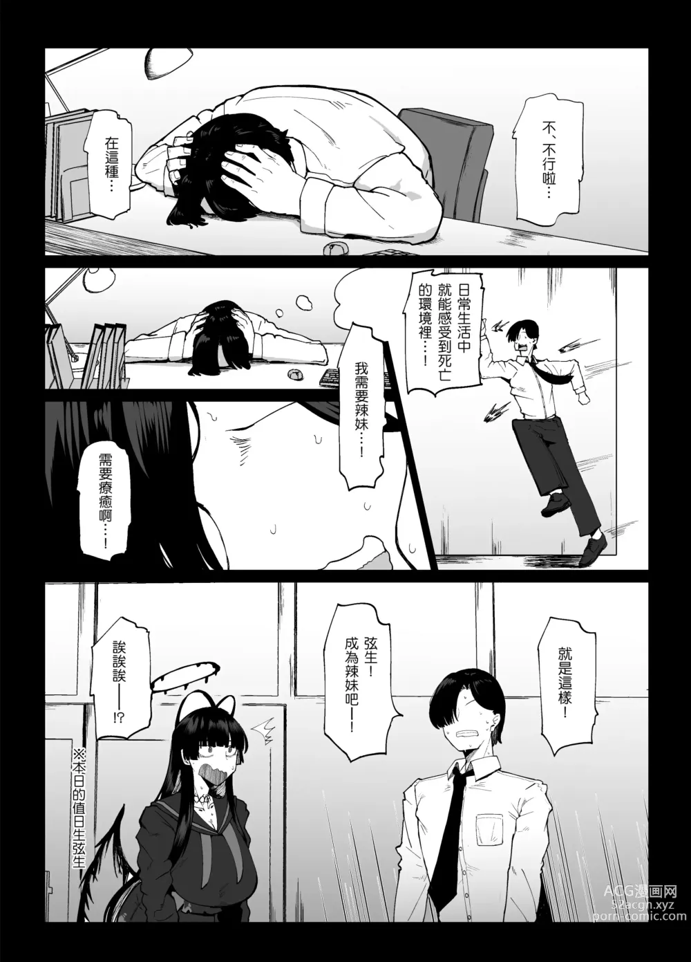 Page 2 of doujinshi Tsurugi gyaru o yare!!