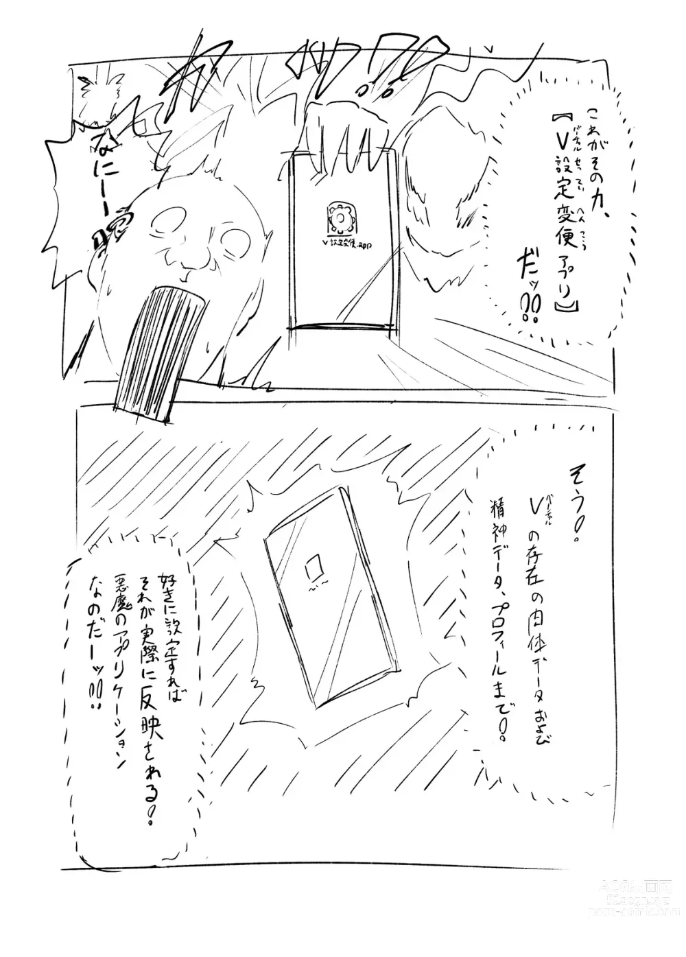 Page 2 of doujinshi ni ji sōsaku dōjinshi rafu mi kansei roku pe-ji