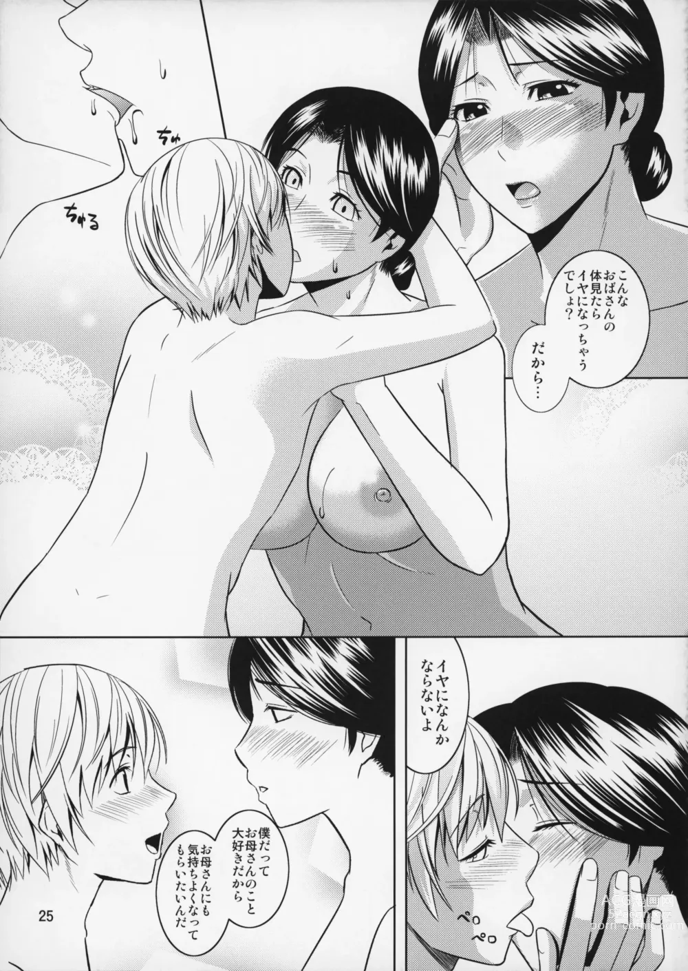 Page 26 of doujinshi Boketsu o Horu 10
