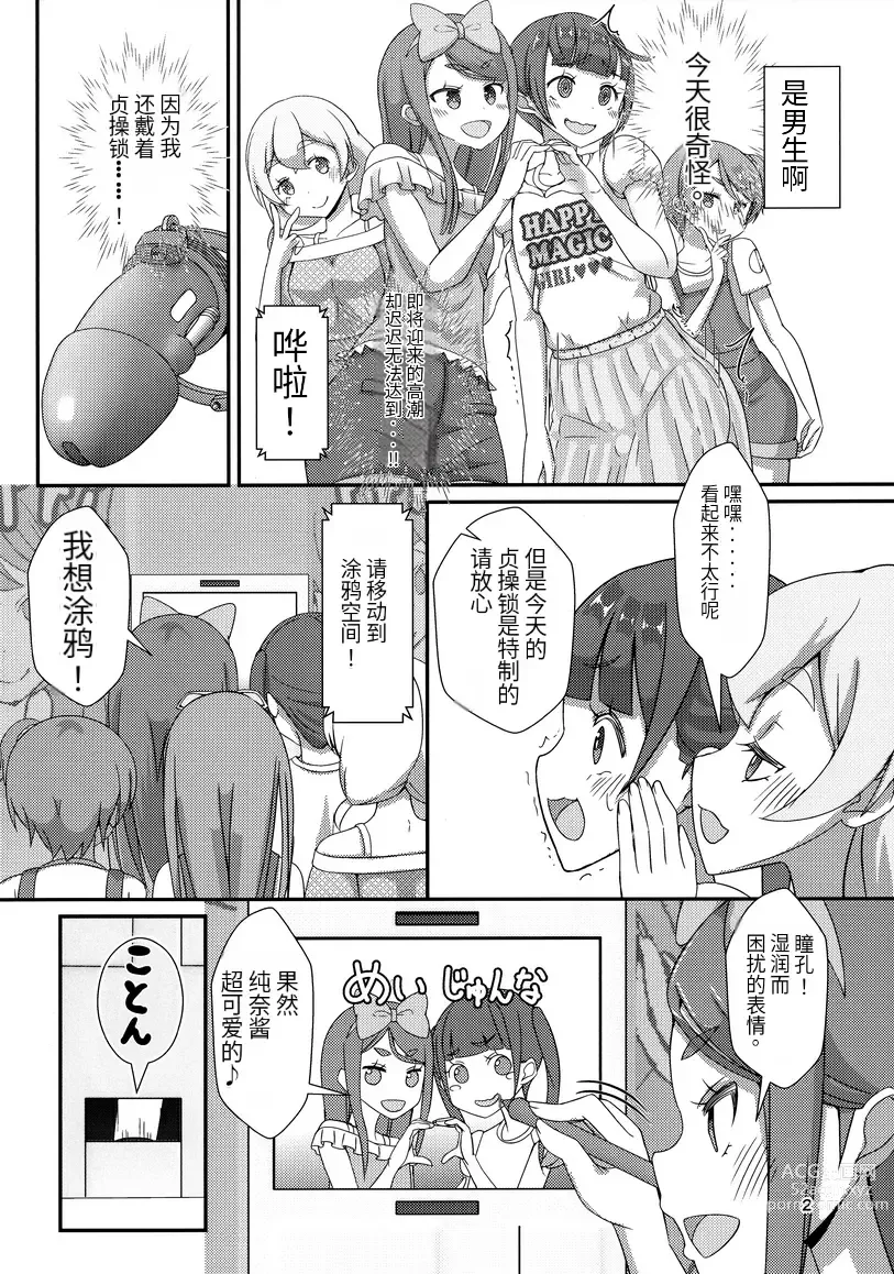 Page 3 of doujinshi Sensei! Satsueikai de Jojisou
