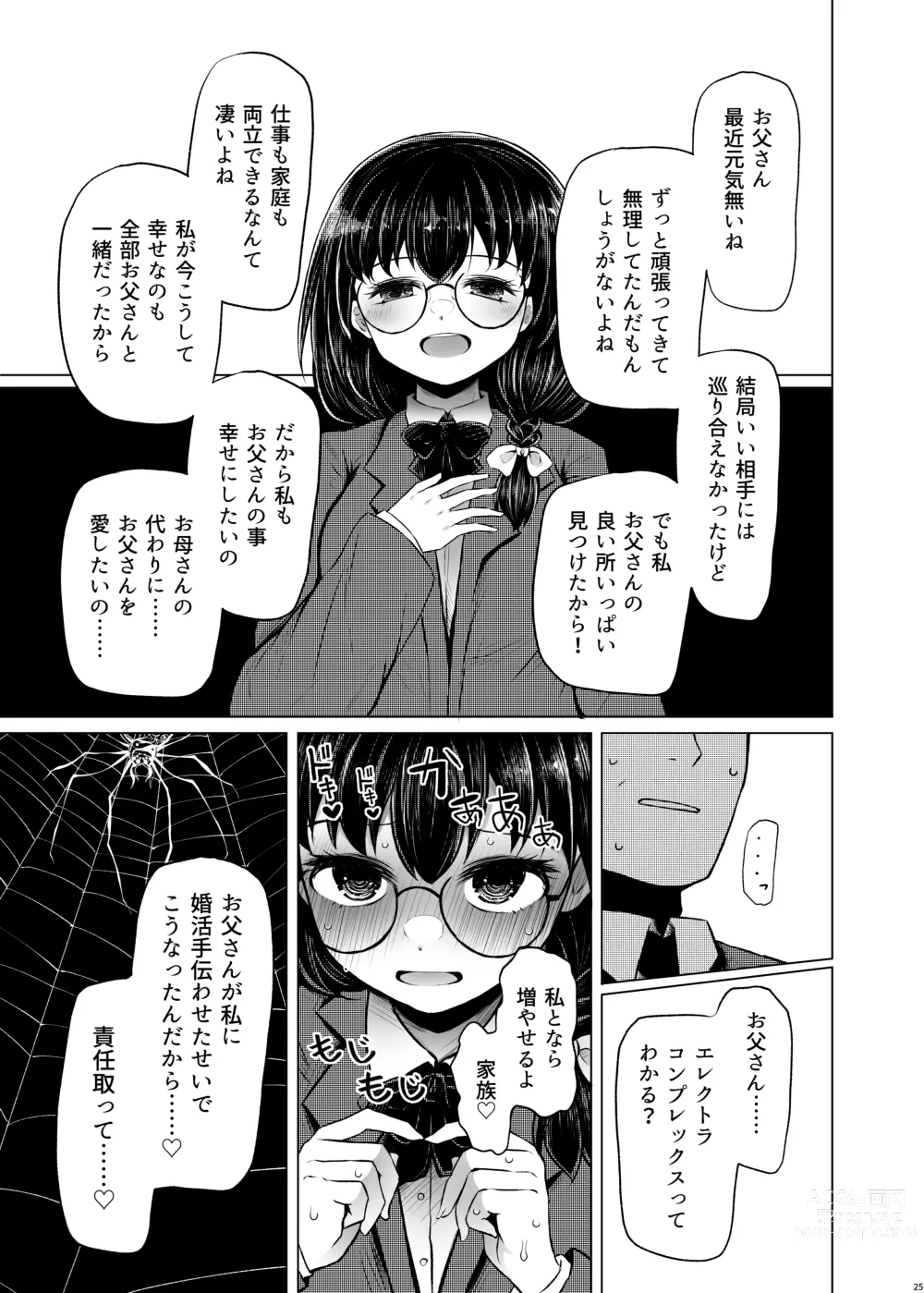 Page 25 of doujinshi Idensei Shikkan no Risk ga Nai nara Papa to Kozukuri Shite mo Ii yo ne 2