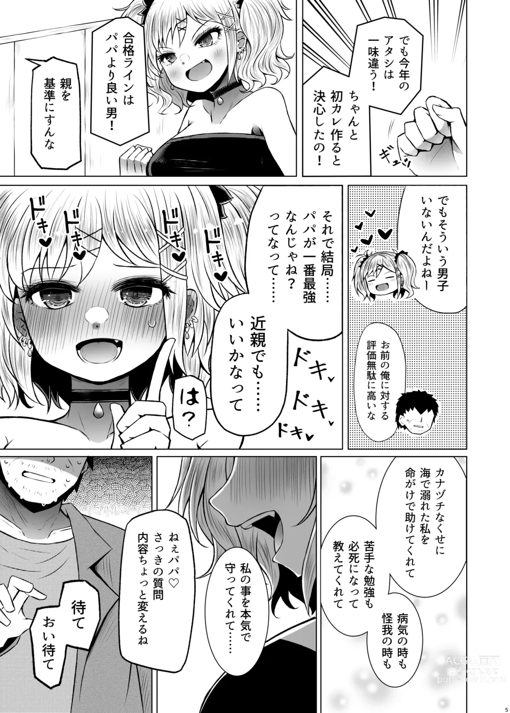 Page 5 of doujinshi Idensei Shikkan no Risk ga Nai nara Papa to Kozukuri Shite mo Ii yo ne 2
