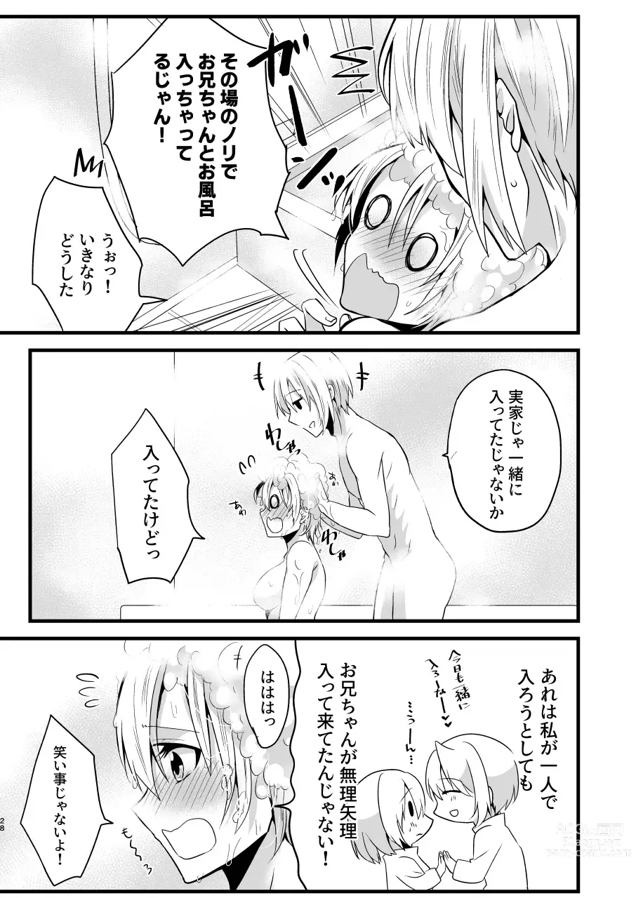 Page 28 of doujinshi Onii-chan ni Imouto ga (Seiteki ni) Taberarechatta Hanashi 4