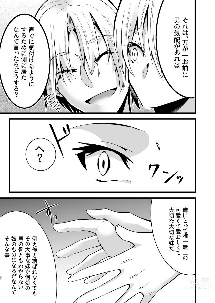 Page 32 of doujinshi Onii-chan ni Imouto ga (Seiteki ni) Taberarechatta Hanashi 4