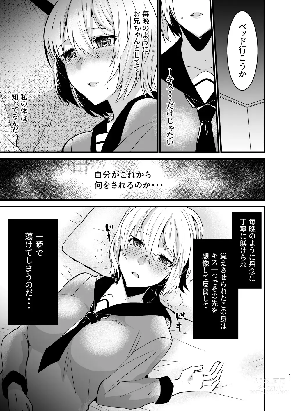Page 10 of doujinshi Onii-chan ni Imouto ga (Seiteki ni) Taberarechatta Hanashi 5