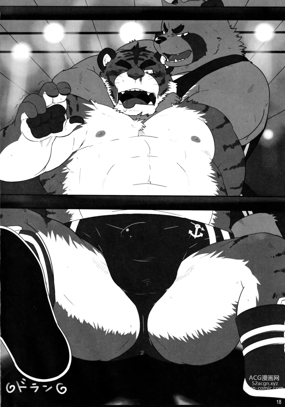 Page 19 of doujinshi BFW -BEAST FIGHTER WRESTLING-