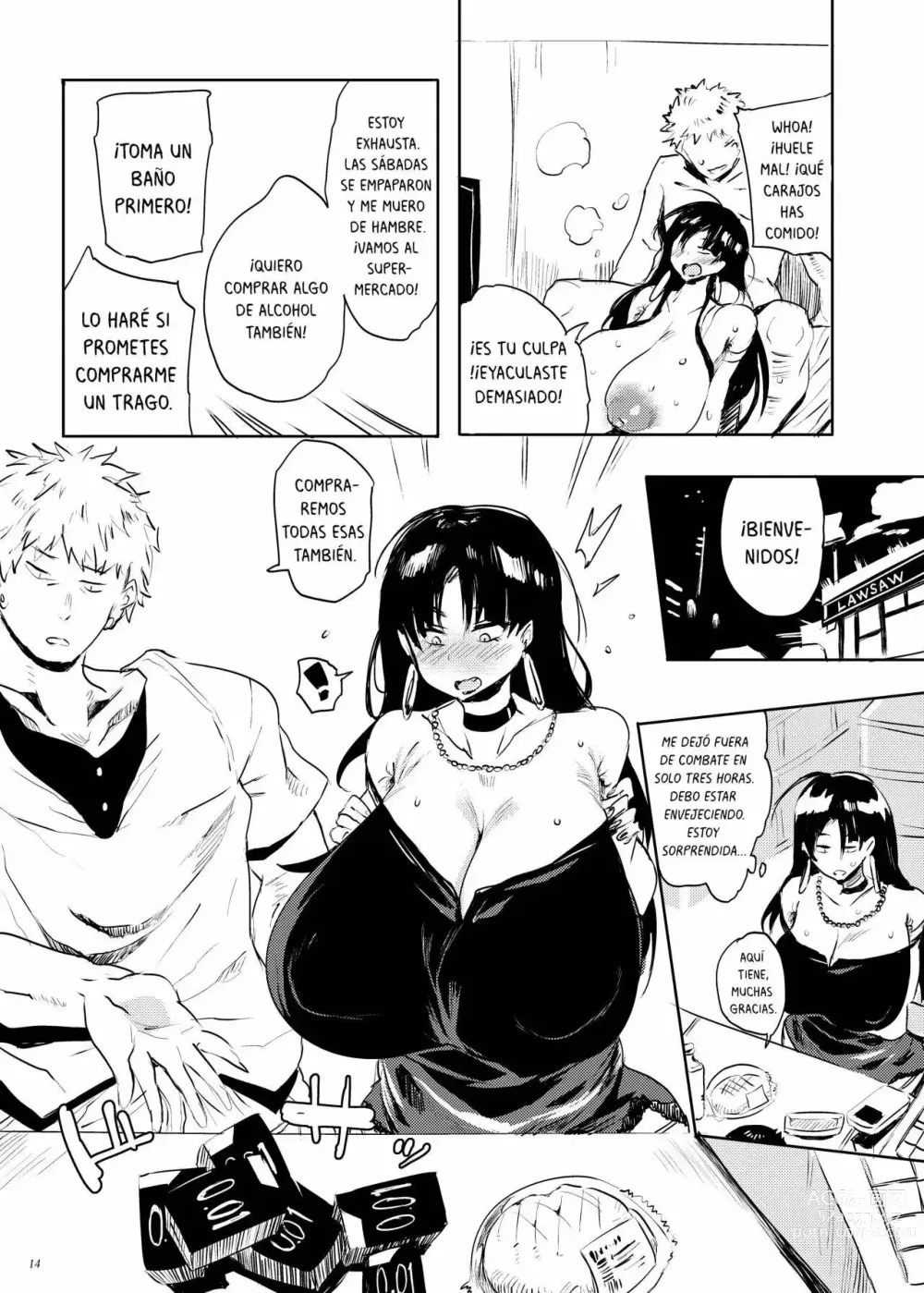 Page 13 of doujinshi Ella es mi madre 2