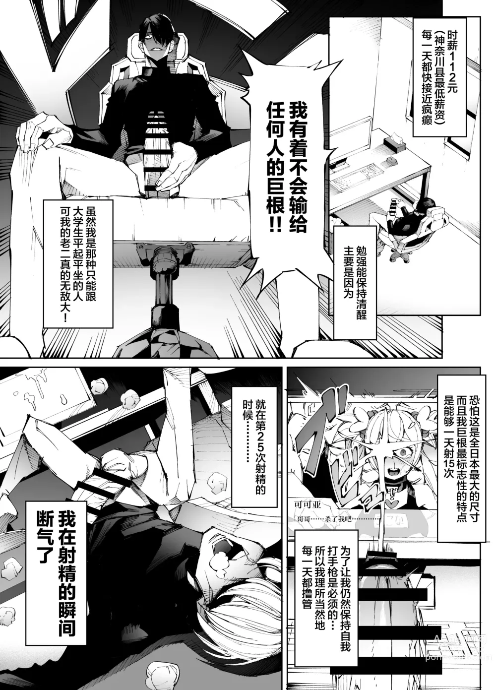 Page 2 of doujinshi Kyokon Tensei -Seiki Shijou Shugi na Isekai ni Tensei shita no de Bakunyuu Bijo to Hame Makuri-