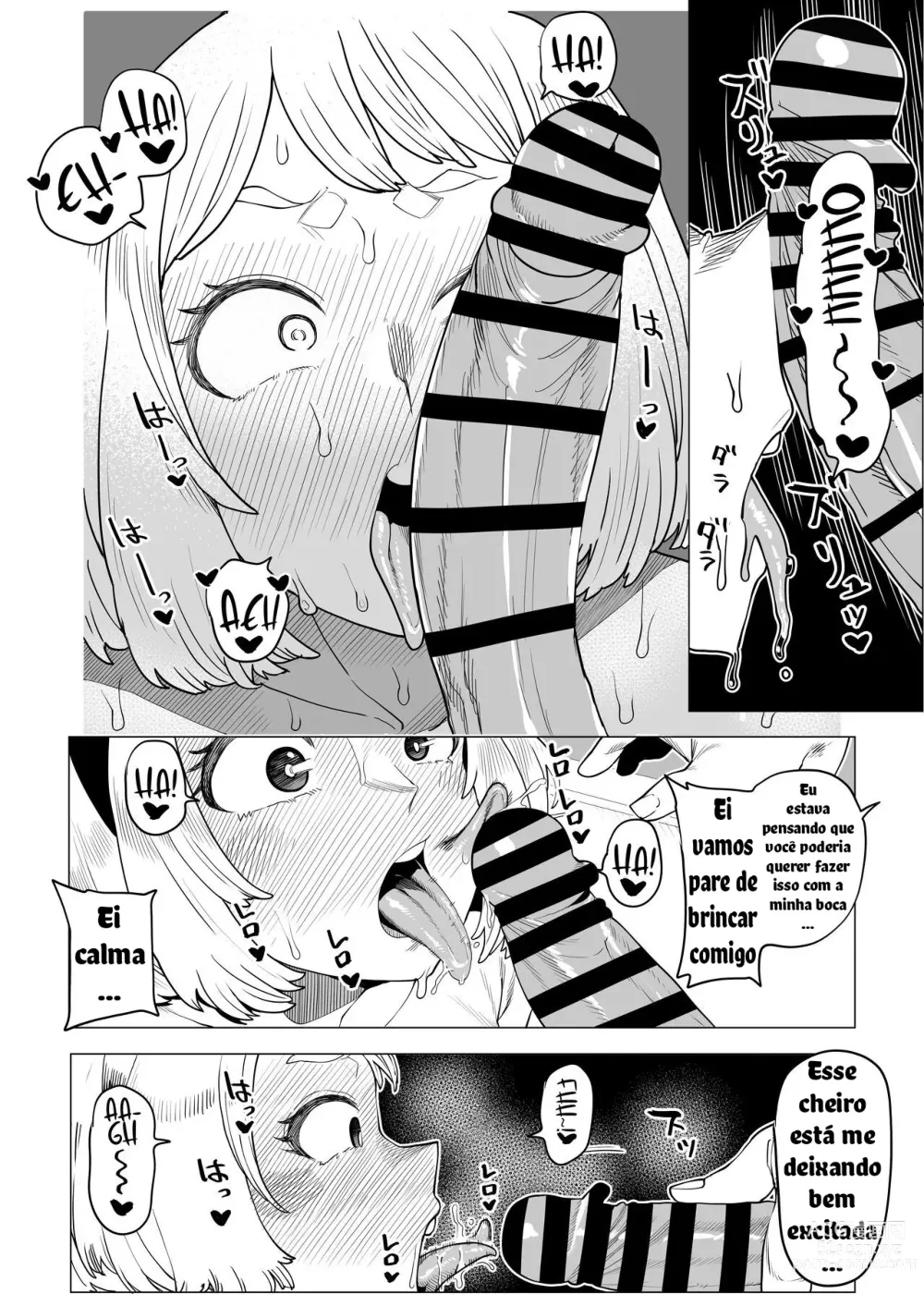 Page 4 of doujinshi Teisou Gyakuten Mono Ochako no Baai